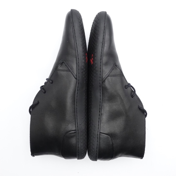 NEW Men's Vivobarefoot Gobi Lux Leather Barefoot Boots Obsidian - Picture 4 of 9